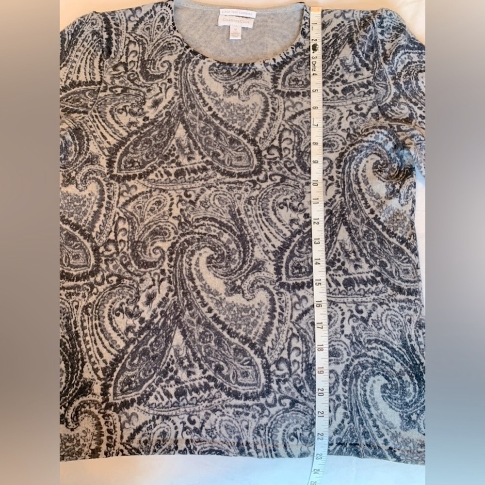 Cashmere Sweater by Charter Club - Picture 3 of 10